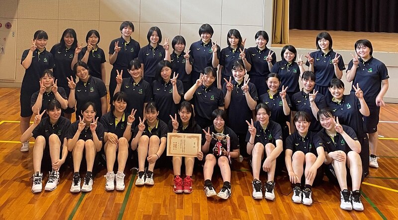 バレー部が男女ともに中部日本総合選手権大会に岐阜代表で出場します 