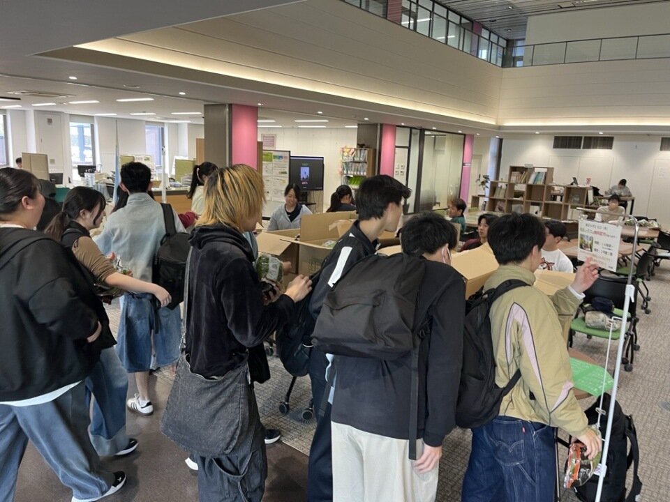 信長レタスの配布について