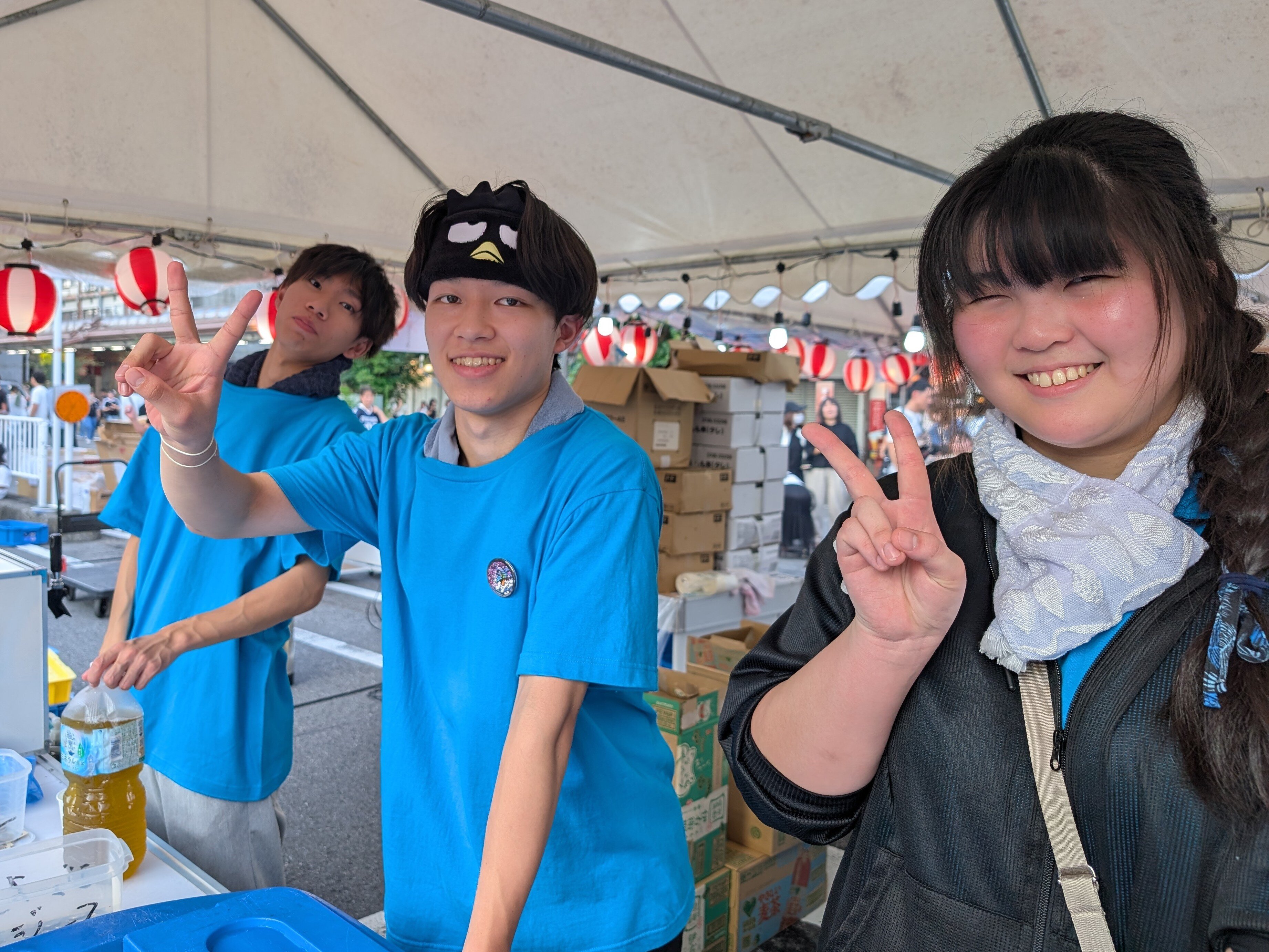 マイスター倶楽部の学生が「水都まつり」に参加しました