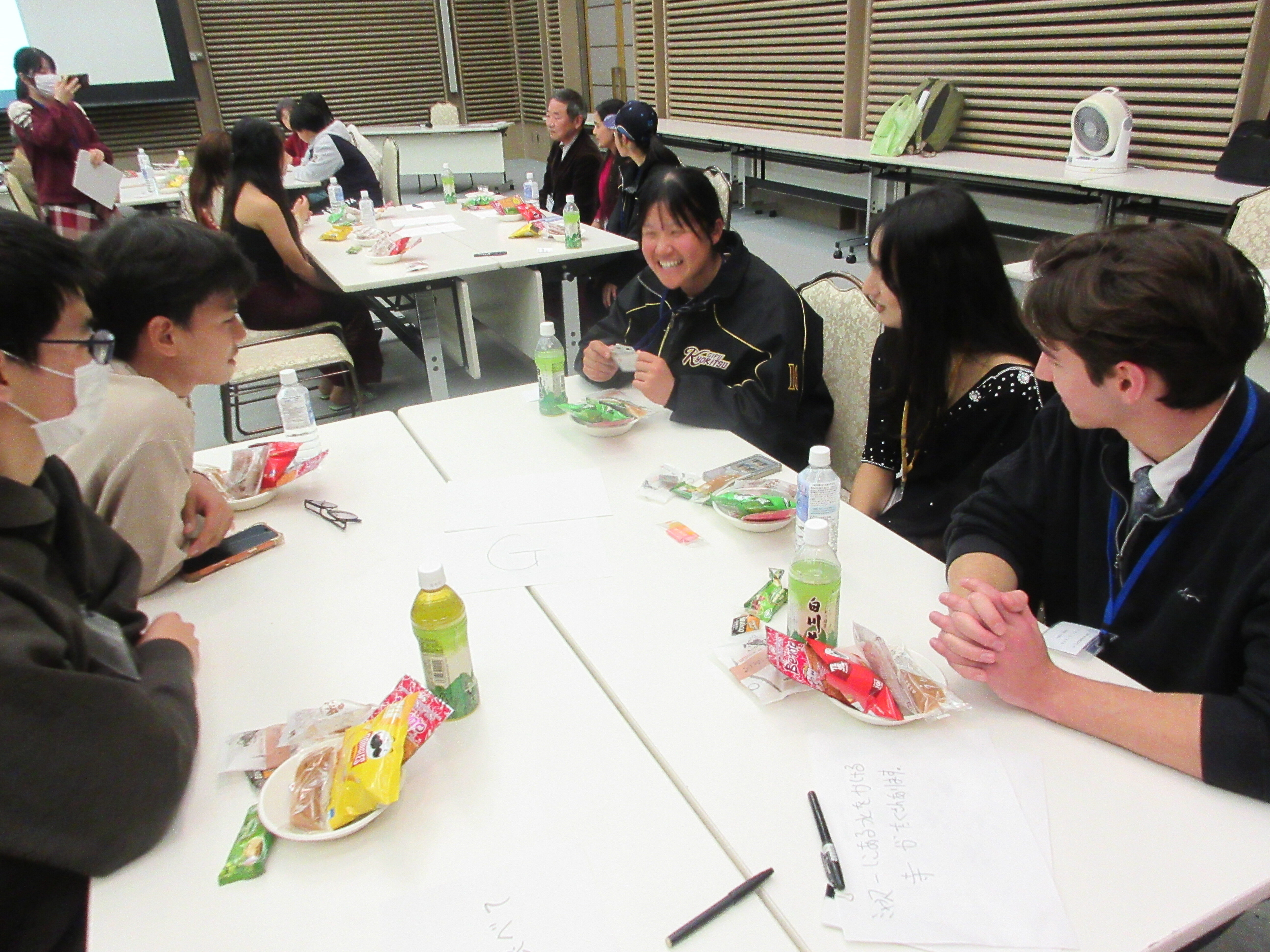 留学生と地域住民との交流会に参加しました