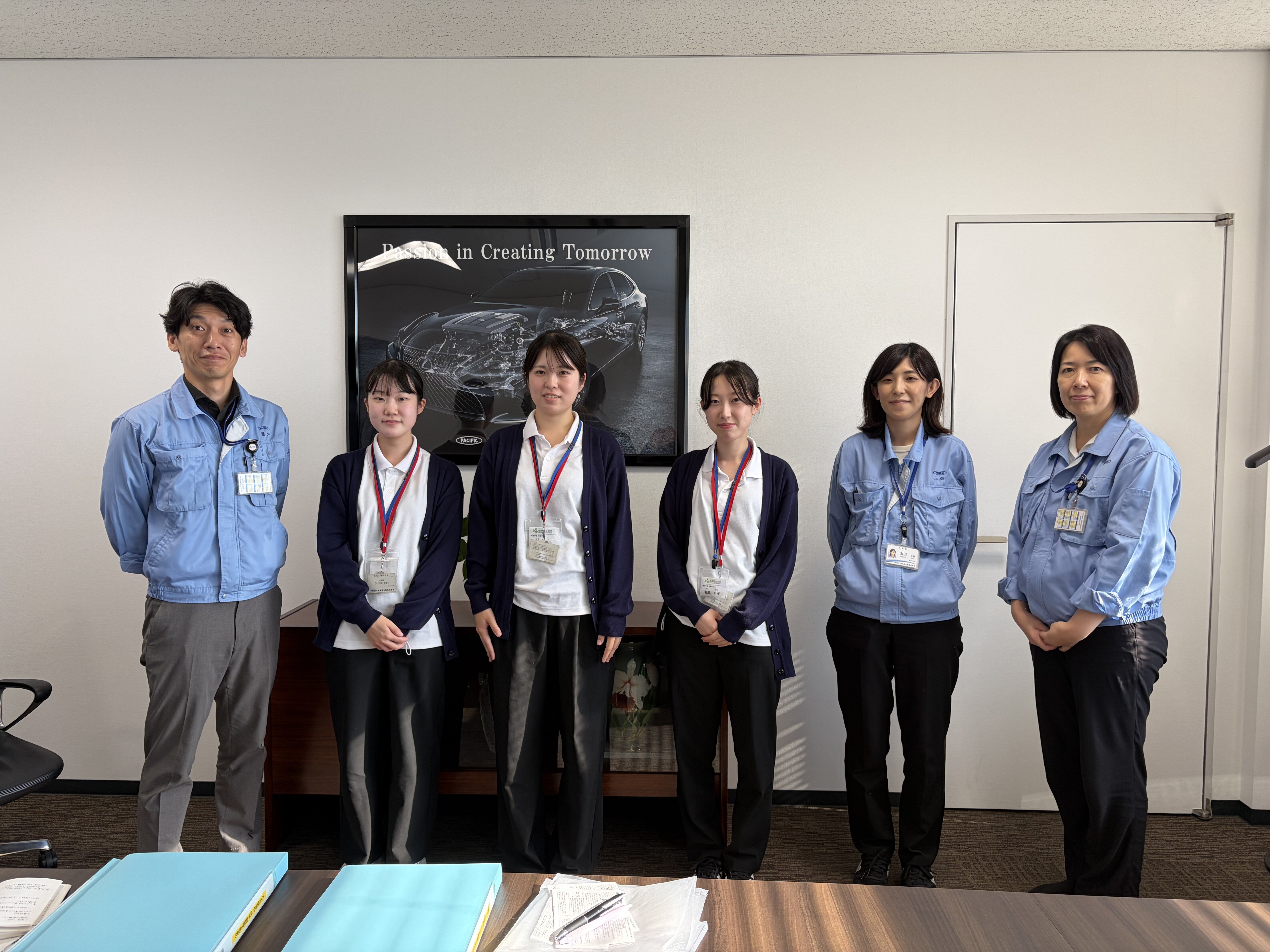 太平洋工業株式会社様と連携し産業保健実習を実施しました