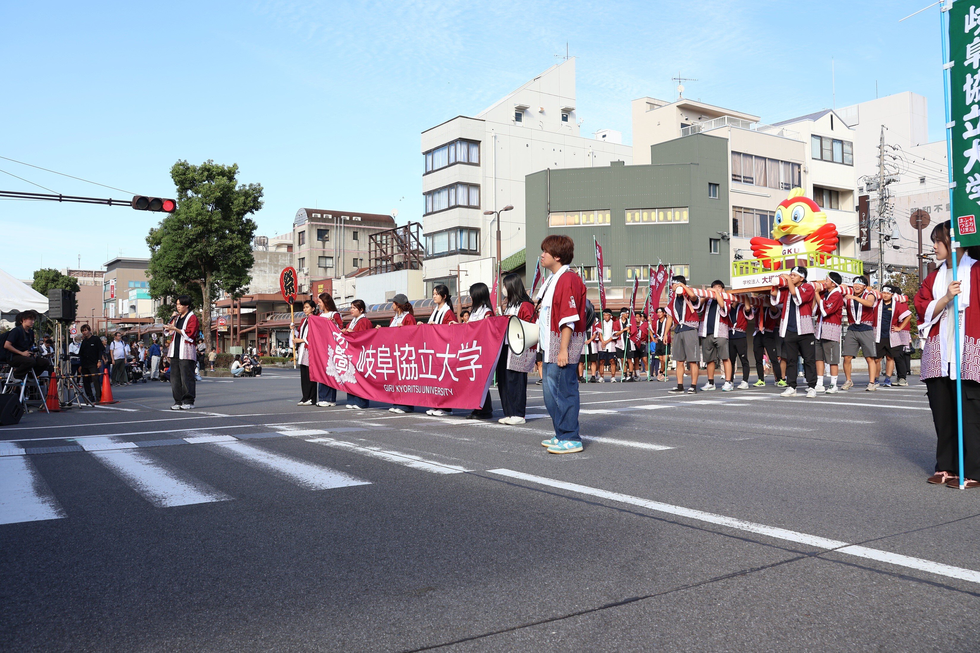 【学生主体の地域活動】十万石まつりに本学学生・教職員が参加しました！