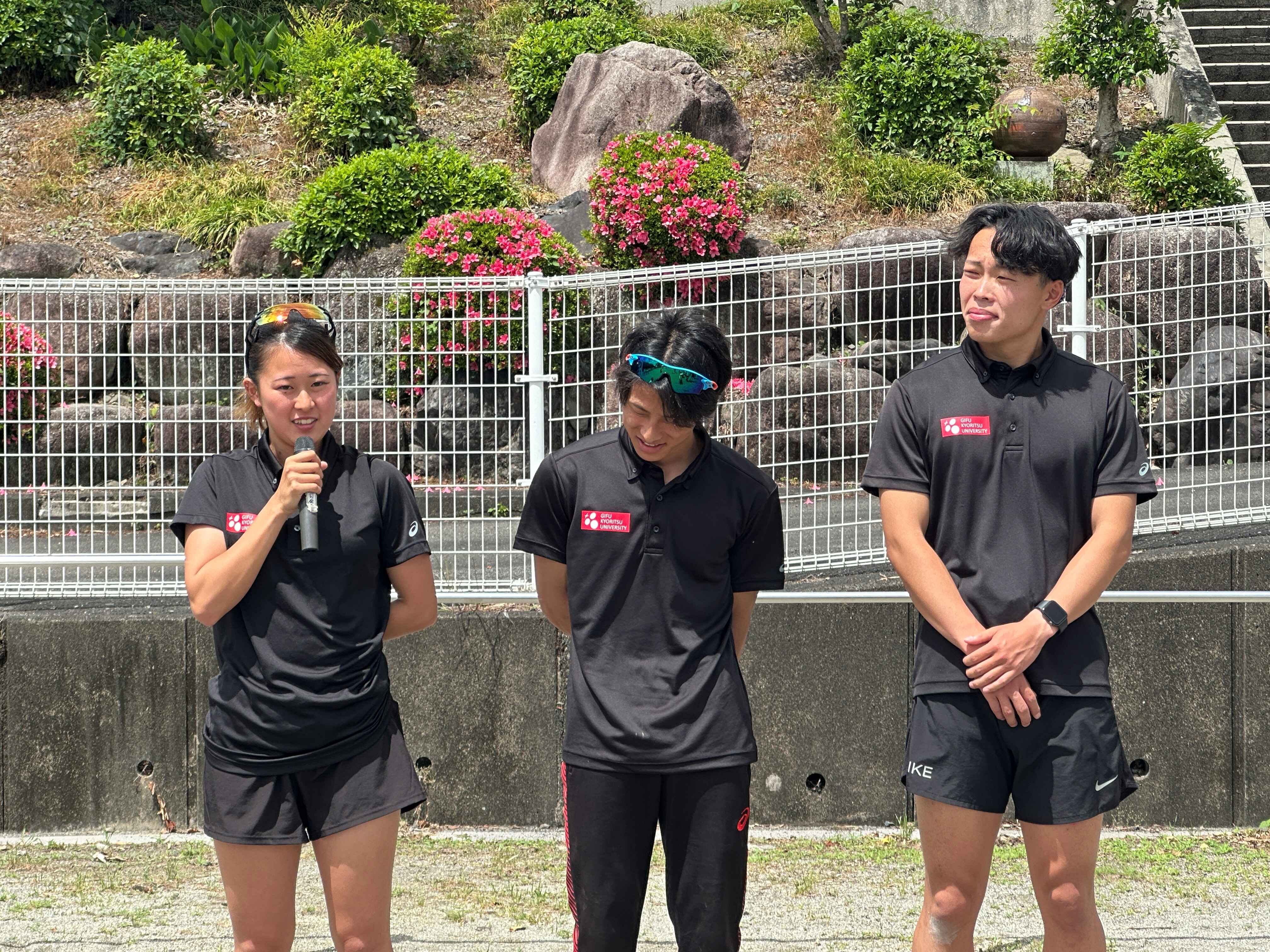海津市立下多度小学校運動会に本学学生が参加しました 