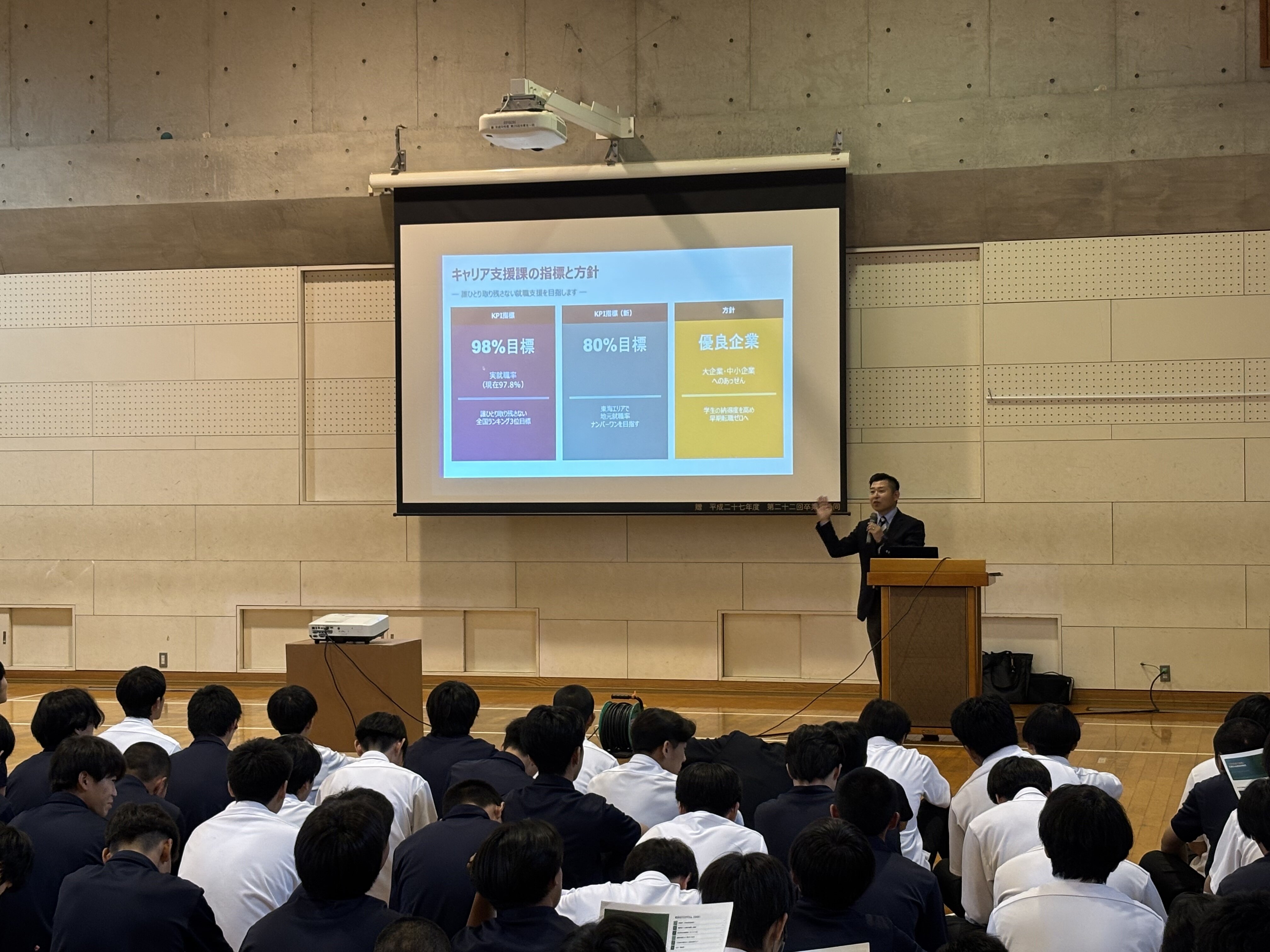 誠信高等学校にて企業紹介動画をテーマとした講話を実施しました 