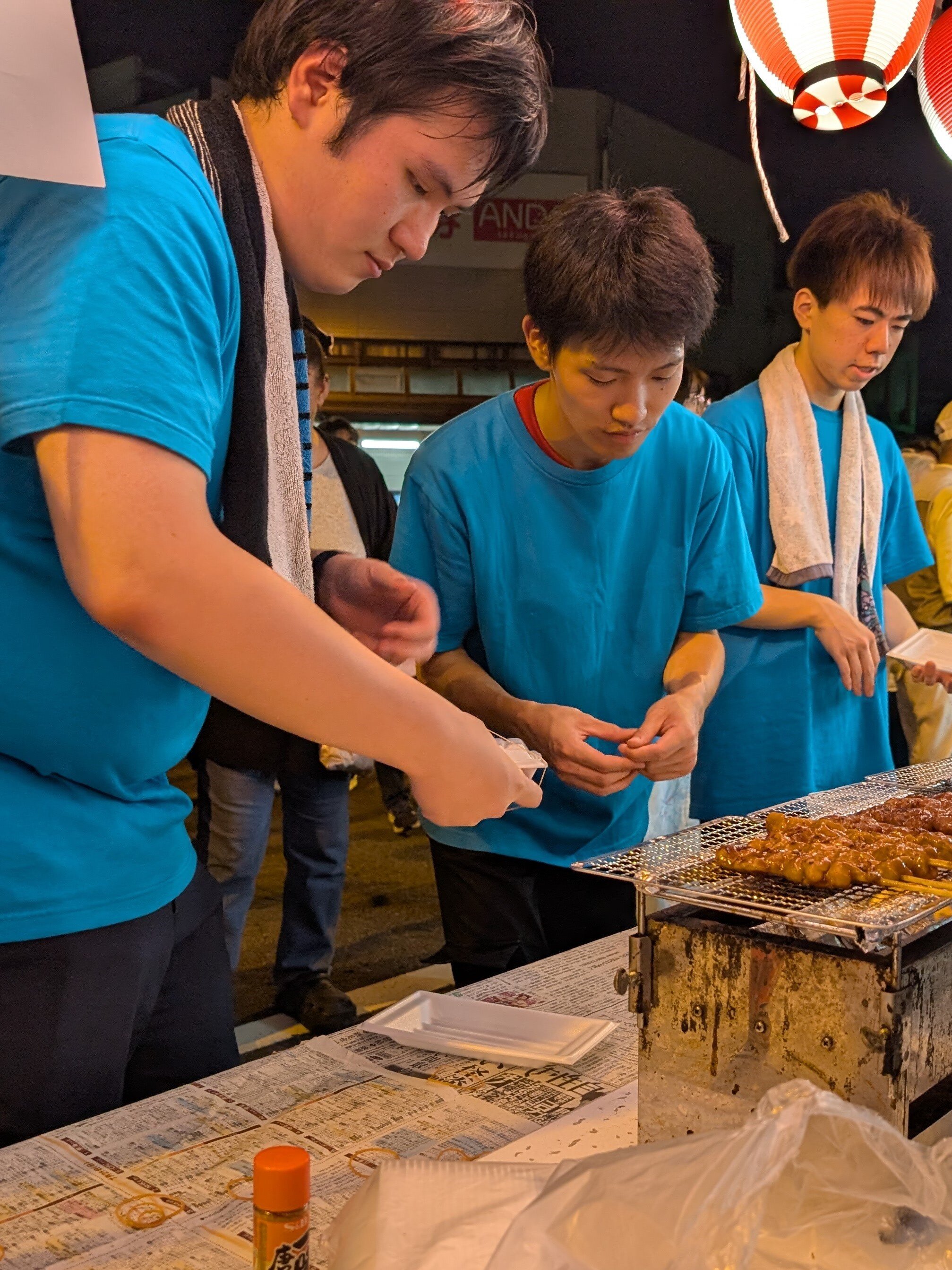マイスター倶楽部の学生が「水都まつり」に参加しました