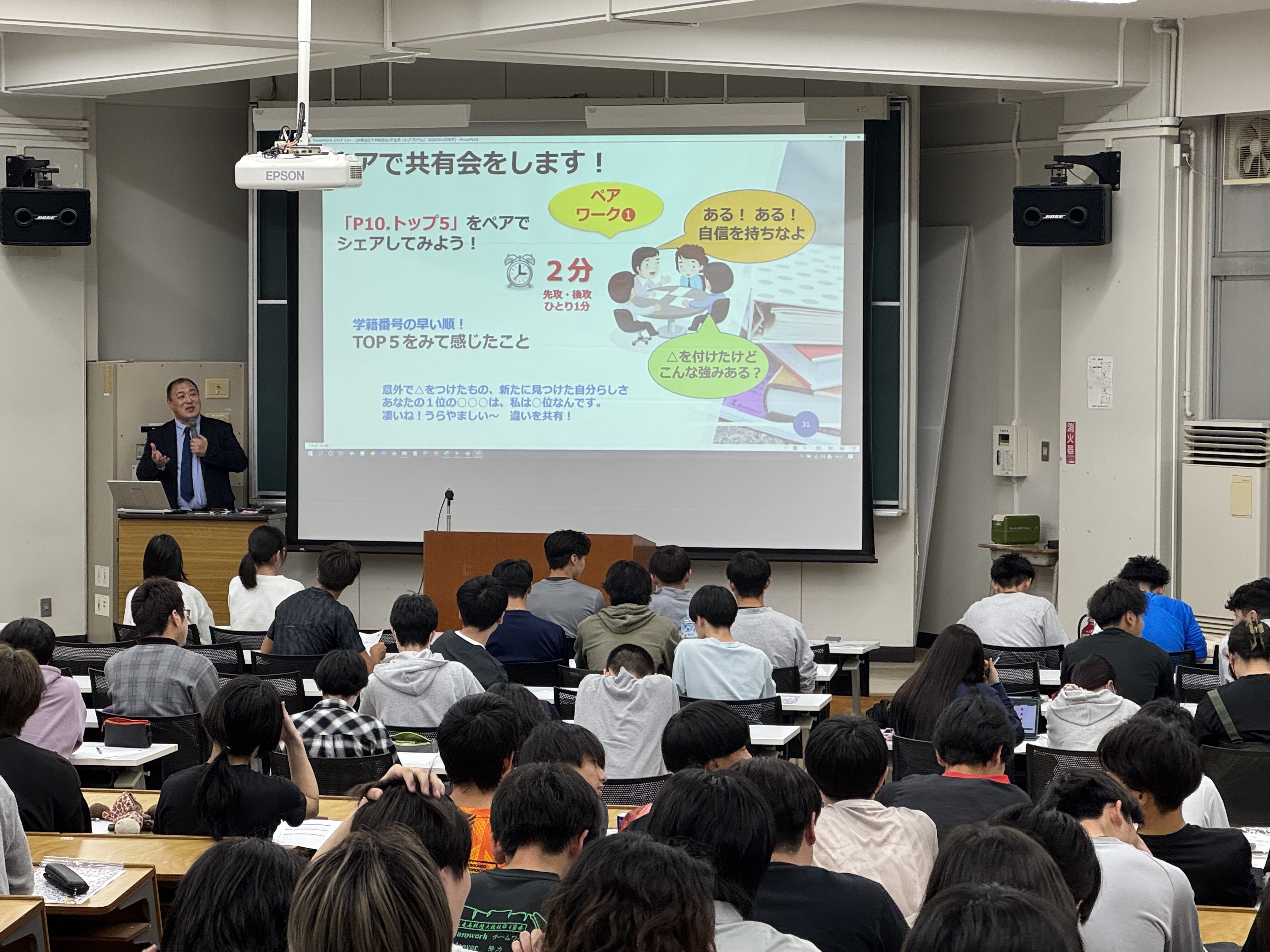 キャリア形成Ⅲにて「PROGテスト解説会」を実施しました 