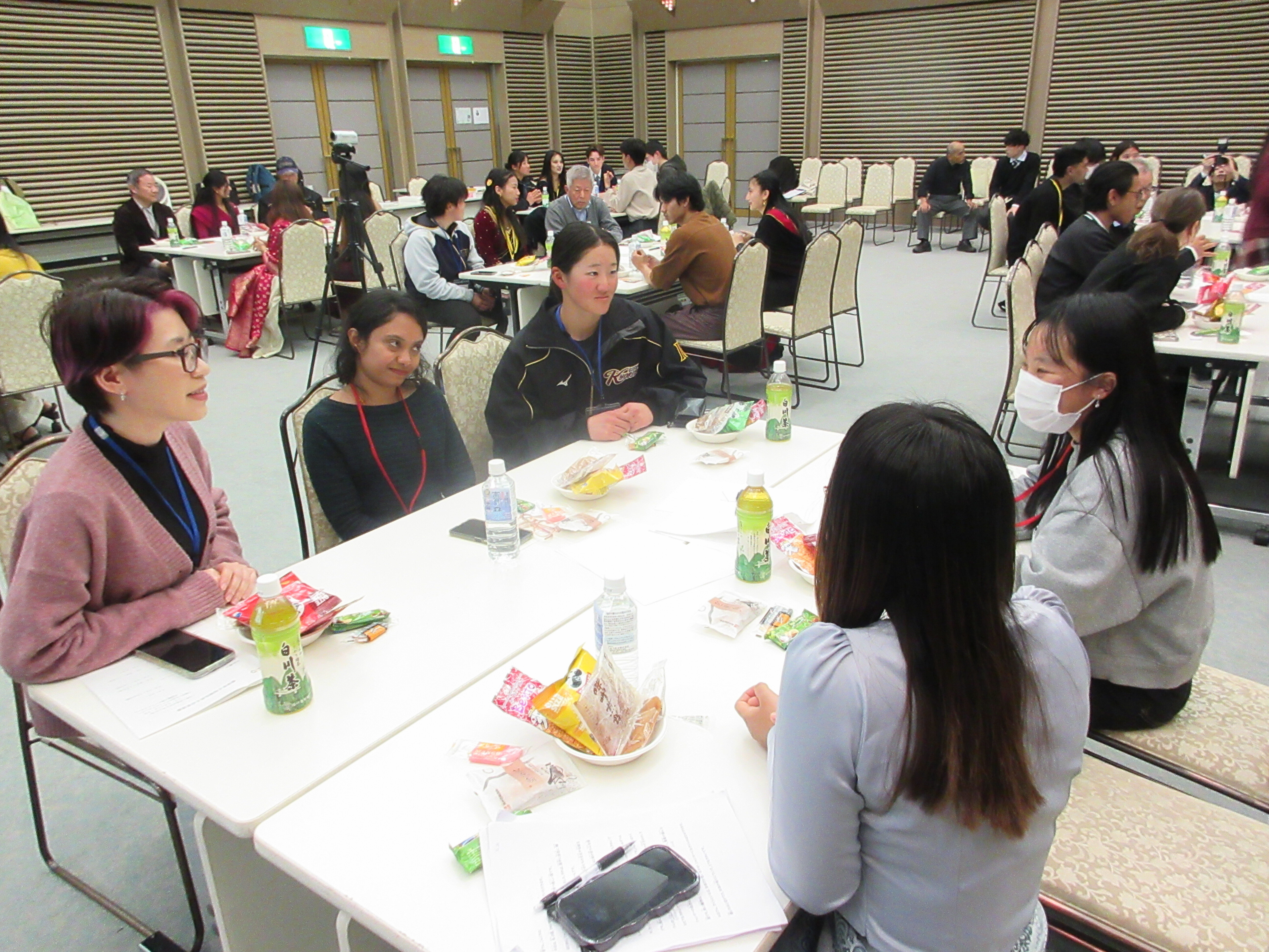 留学生と地域住民との交流会に参加しました