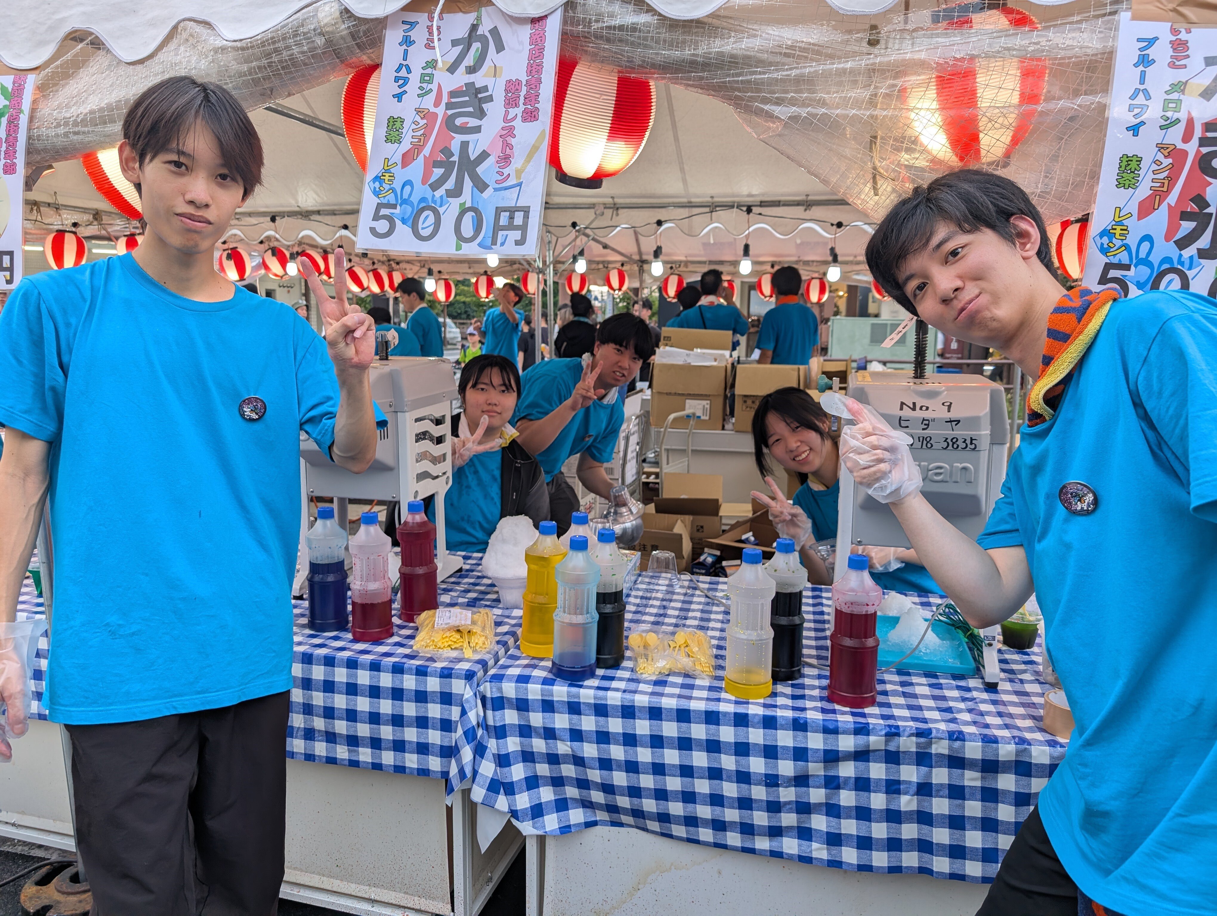 マイスター倶楽部の学生が「水都まつり」に参加しました